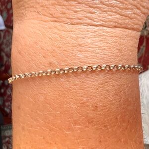 NWOT Vintage Women’s 7.75” inches long 925 Sterling Silver Bracelet